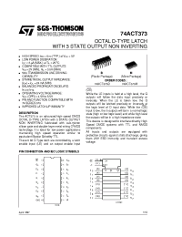 Datasheet 74ACT373M manufacturer STMicroelectronics