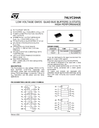 Datasheet 74LVC244A manufacturer STMicroelectronics