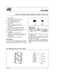 Datasheet 74LVQ32MTR manufacturer STMicroelectronics