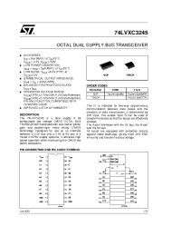 Datasheet 74LVXC3245M manufacturer STMicroelectronics