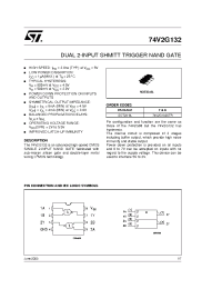 Datasheet 74V2G132 manufacturer STMicroelectronics