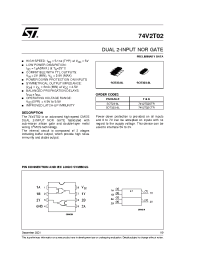 Datasheet 74V2T02CTR manufacturer STMicroelectronics