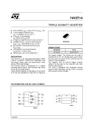 Datasheet 74V2T14STR manufacturer STMicroelectronics