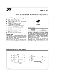 Datasheet 74V2T241STR manufacturer STMicroelectronics