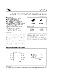 Datasheet 74V2T74CTR manufacturer STMicroelectronics