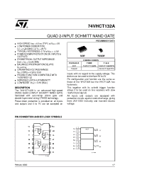 Datasheet 74VHCT132A manufacturer STMicroelectronics