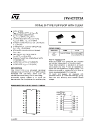 Datasheet 74VHCT273ATTR manufacturer STMicroelectronics
