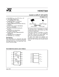 Datasheet 74VHCT32AM manufacturer STMicroelectronics