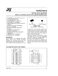 Datasheet 74VHCT541A manufacturer STMicroelectronics