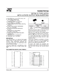 Datasheet 74VHCT573AMTR manufacturer STMicroelectronics
