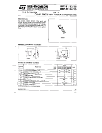 Datasheet BD336 manufacturer STMicroelectronics