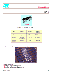 Datasheet DIP20 manufacturer STMicroelectronics