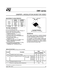 Datasheet DMV16 manufacturer STMicroelectronics