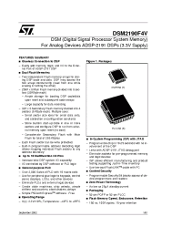 Datasheet DSM2190F4V-15K6 manufacturer STMicroelectronics