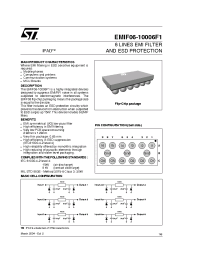 Datasheet EMIF06 manufacturer STMicroelectronics