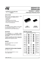 Datasheet ESDA6V1S3 manufacturer STMicroelectronics