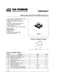Datasheet ESM4045DV manufacturer STMicroelectronics