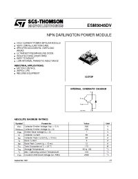 Datasheet ESM5045DV manufacturer STMicroelectronics