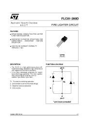 Datasheet FLC01-200D manufacturer STMicroelectronics