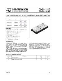 Datasheet GS-R51X1XS manufacturer STMicroelectronics