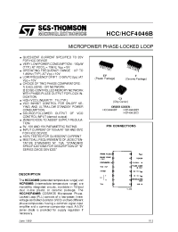Datasheet HCC4046BF manufacturer STMicroelectronics