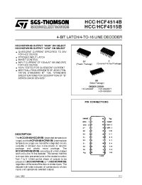 Datasheet HCC4514B manufacturer STMicroelectronics