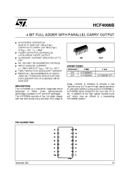 Datasheet HCF4008 manufacturer STMicroelectronics
