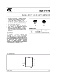 Datasheet HCF40107M013TR manufacturer STMicroelectronics