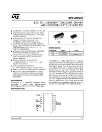 Datasheet HCF4056 manufacturer STMicroelectronics
