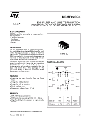 Datasheet KBMF01SC6 manufacturer STMicroelectronics