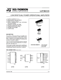 Datasheet L2722 manufacturer STMicroelectronics
