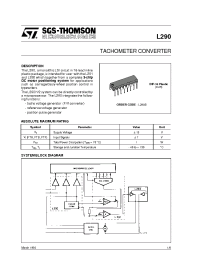 Datasheet L-290 manufacturer STMicroelectronics