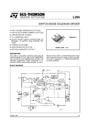 Datasheet L294 manufacturer STMicroelectronics