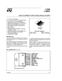 Datasheet L296HT manufacturer STMicroelectronics