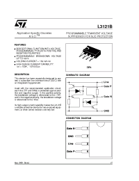 Datasheet L3121B manufacturer STMicroelectronics