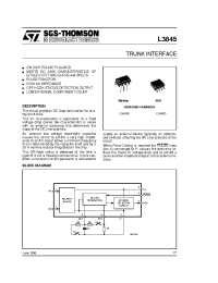 Datasheet L3845D manufacturer STMicroelectronics