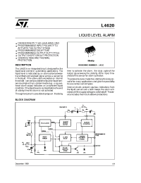 Datasheet L4620 manufacturer STMicroelectronics
