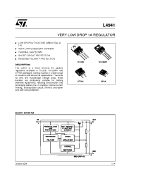 Datasheet L4941 manufacturer STMicroelectronics