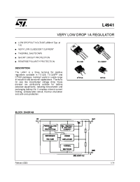 Datasheet L4941B manufacturer STMicroelectronics