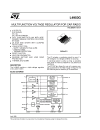 Datasheet L4953G manufacturer STMicroelectronics
