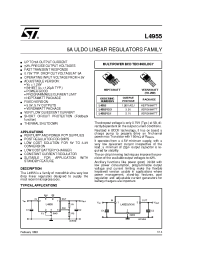 Datasheet L4955V5.1 manufacturer STMicroelectronics
