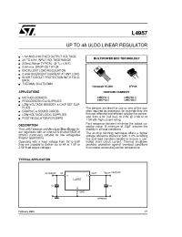 Datasheet L4957 manufacturer STMicroelectronics