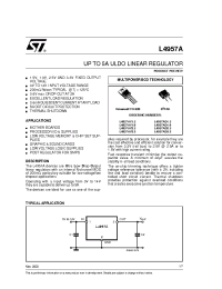 Datasheet L4957AV1.5 manufacturer STMicroelectronics