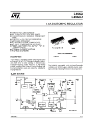 Datasheet L4963 manufacturer STMicroelectronics