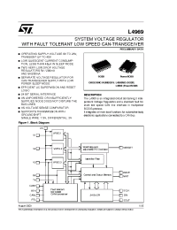 Datasheet L4969 manufacturer STMicroelectronics