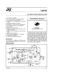 Datasheet L4975 manufacturer STMicroelectronics