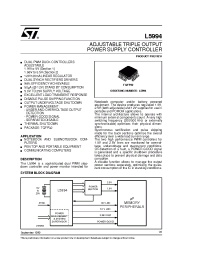 Datasheet L5994 manufacturer STMicroelectronics