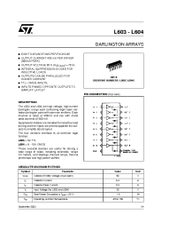 Datasheet L603C manufacturer STMicroelectronics