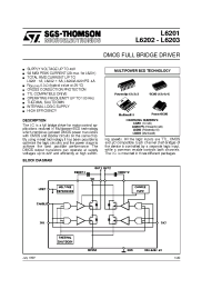 Datasheet L6201P manufacturer STMicroelectronics