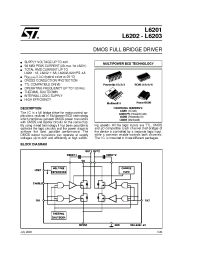 Datasheet L6201PS/0 manufacturer STMicroelectronics